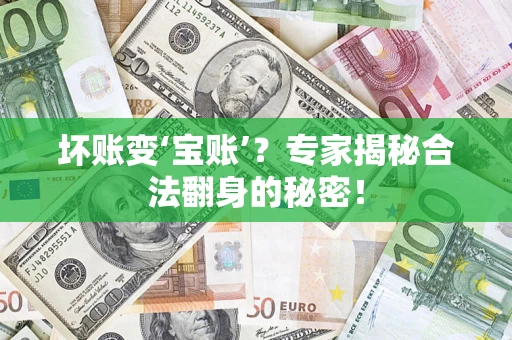 济南坏账变‘宝账’？专家揭秘合法翻身的秘密！