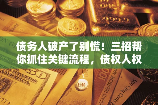 济南债务人破产了别慌！三招帮你抓住关键流程，债权人权益不再缩水