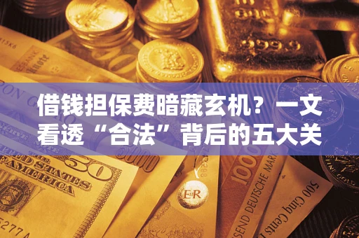 济南借钱担保费暗藏玄机？一文看透“合法”背后的五大关键陷阱