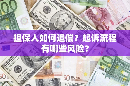 济南担保人如何追偿？起诉流程有哪些风险？
