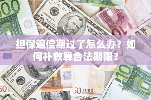 济南担保追偿期过了怎么办？如何补救算合法期限？