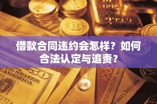 济南借款合同违约会怎样？如何合法认定与追责？