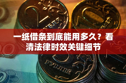 济南一纸借条到底能用多久？看清法律时效关键细节